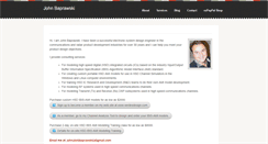 Desktop Screenshot of johnbaprawski.com